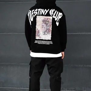 Sweat à capuche imprimé DESTINY CLUB