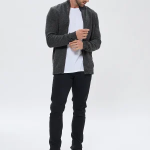 Gilet Carlos Anthracite chiné