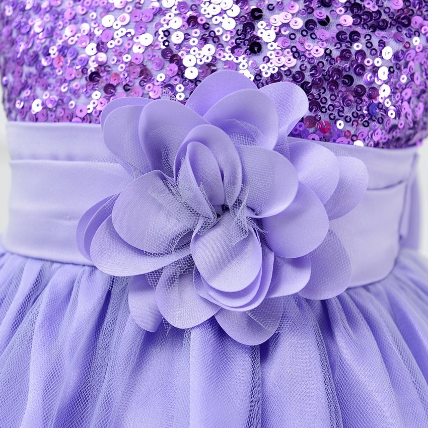 Robe Princesse Violette pour Mariage – Image 5