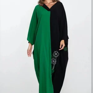 Robe Évasion Noir et Vert