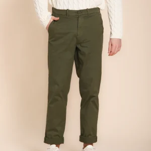 Chinos pantalon chino homme en gabardine relaxed fit