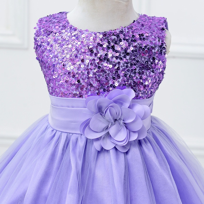 Robe Princesse Violette pour Mariage – Image 3