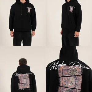 sweat à capuche design