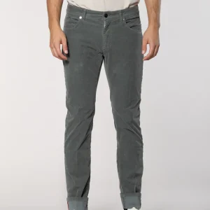 Harris pantalon 5 poches homme en velours 1000 raies slim fit