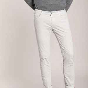 Harris pantalon 5 poches homme en velours 1000 raies slim fit