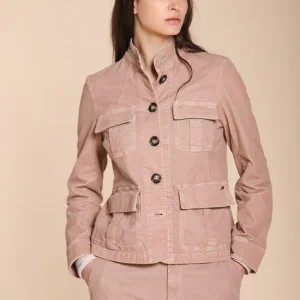 Karen veste femme en velours 1000 raies