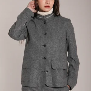 Karen New veste femme en jersey flanelle