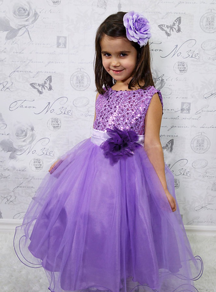 Robe Princesse Violette pour Mariage – Image 4