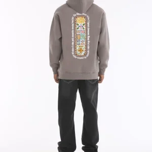 Sweat à capuche avec imprimé