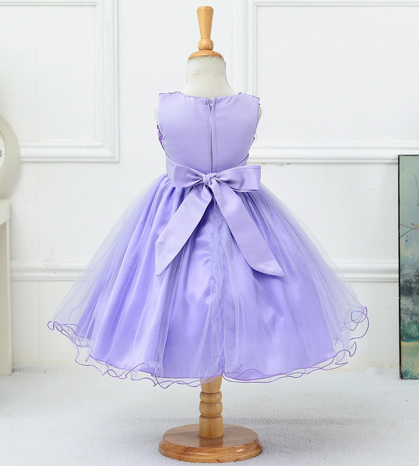 Robe Princesse Violette pour Mariage – Image 2