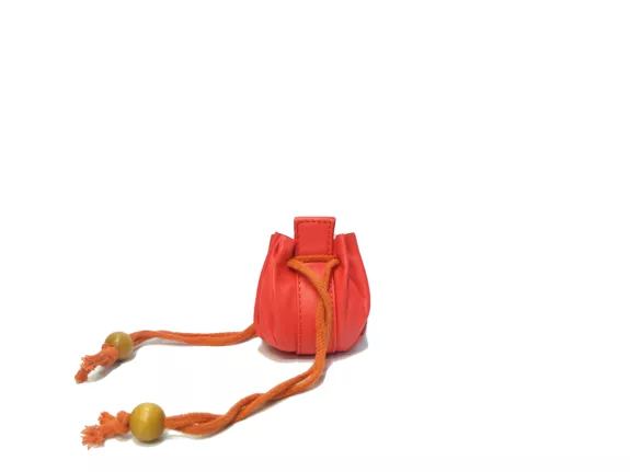 Bourse en cuir d’agneau