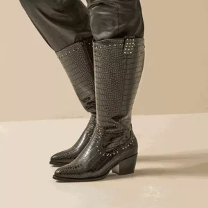 Bottes santiag mollets larges 3XL Thelma – Gabylou