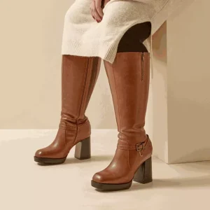 Bottes à talons mollets larges 3/4XL Manon- Gabylou