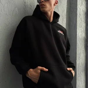 sweat à capuche imprimé