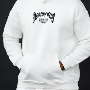 Sweat à capuche imprimé DESTINY CLUB