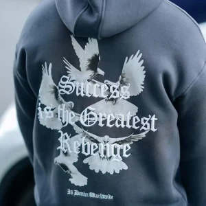 Sweat à capuche imprimé SUCESS