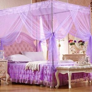 Ciel de Lit Baldaquin Violet