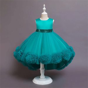 Robe Princesse Verte Froufrou