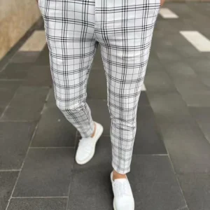 Pantalon confortable blanc