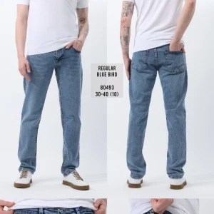 Jean Homme Regular Fit – Blue Bird