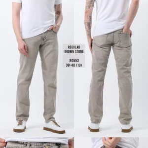 Jean Homme Regular Fit Gris