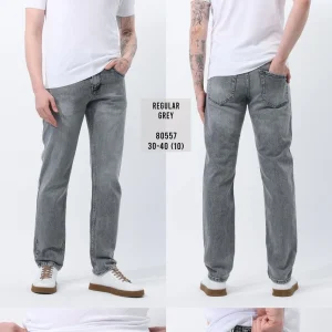 Jean Homme Regular Fit – Gris