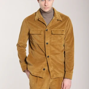 Steve overshirt homme en velours 500 raies