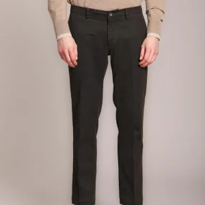 New York pantalon chino homme en gabardine stretch regular fit ①
