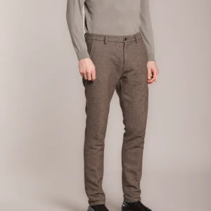 Osaka pantalon chino homme en resca bicolor carrot fit