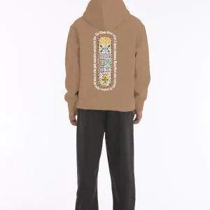 Sweat à capuche avec imprimé