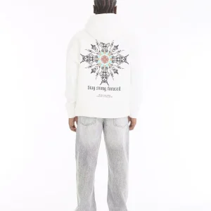 Sweat à capuche avec mandala tribal coloré