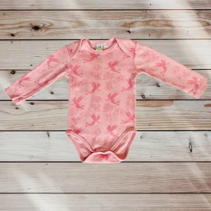 Body Fille Disney clochette 12Mois - Rose Clair avec Motifs Fée Clochette