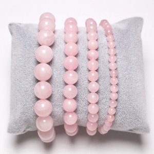 Bracelet quartz rose