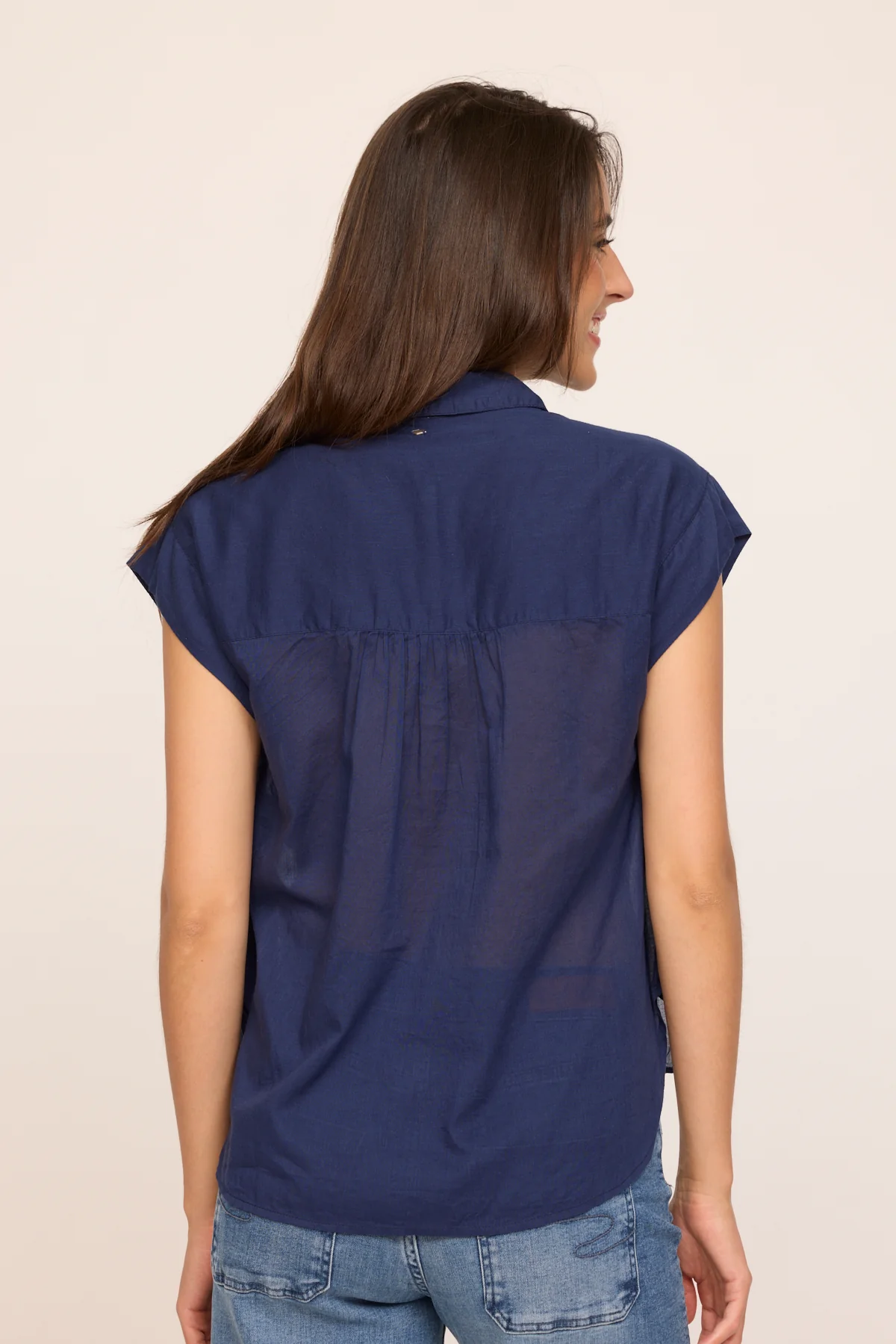 Chemise DOREMI Marine – Image 3