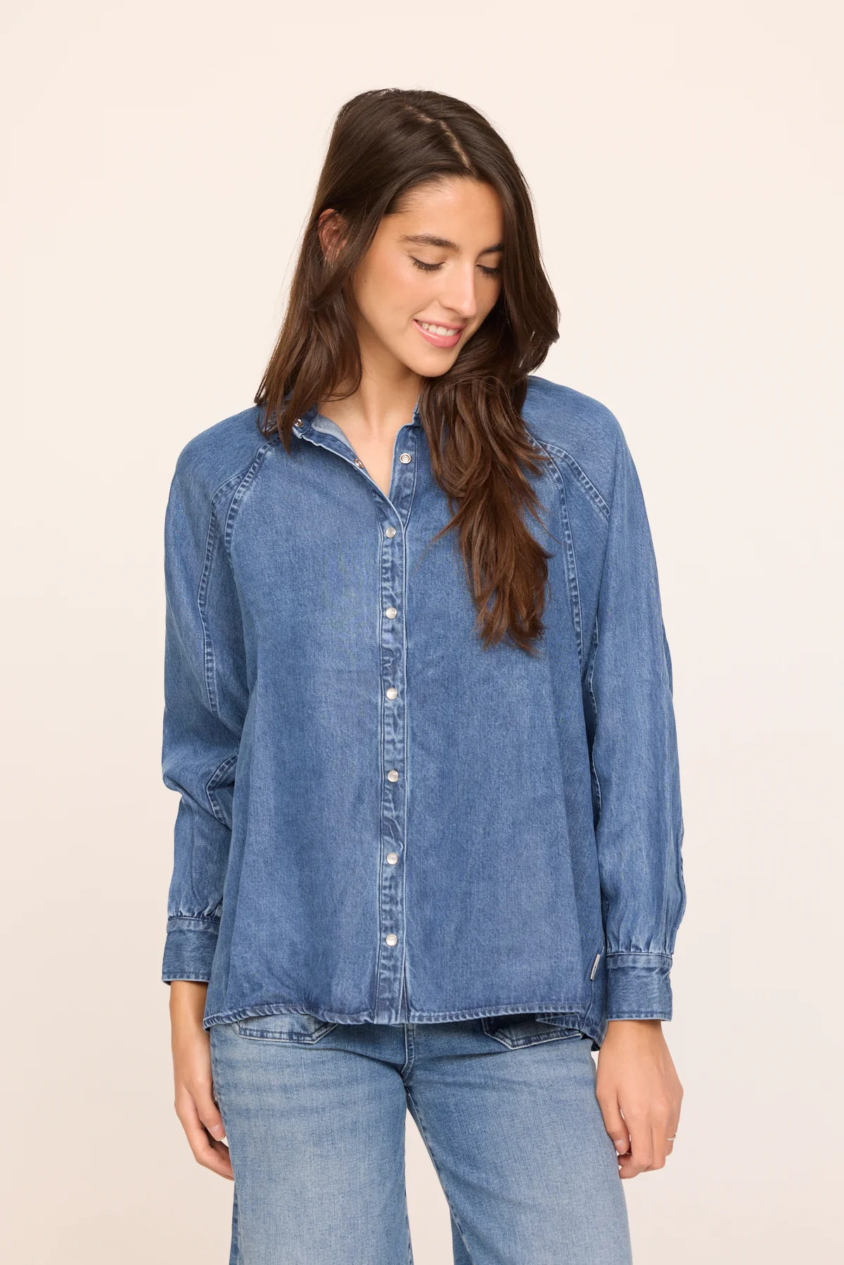 Chemise DULIA Medium Blue – Image 2