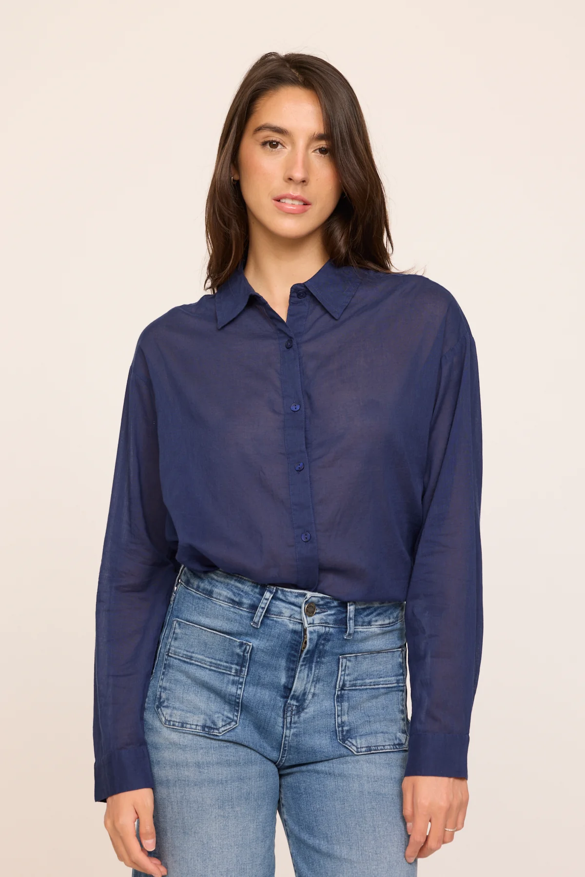 Chemise DULIPA Marine – Image 4