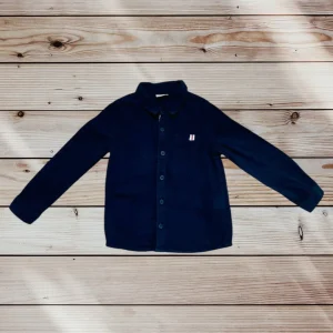 Chemise 3 Ans Tape à l'Oeil - Bleu Marine avec Détails Brodés