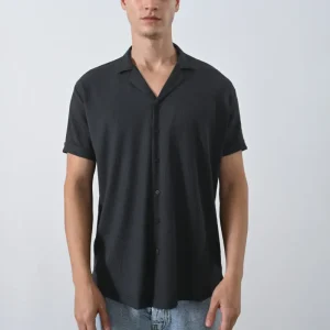 Chemise légère pour homme – manches courtes et col cubain fluide Marrakech 1310