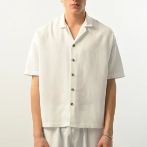 Chemise blanche fluide pour homme Marrakech 2198