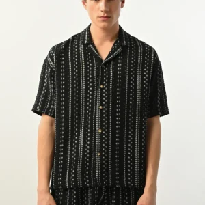 Chemise fluide imprimée pour homme Marrakech 2221