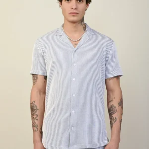 Chemise légère rayée homme Marrakech 1679