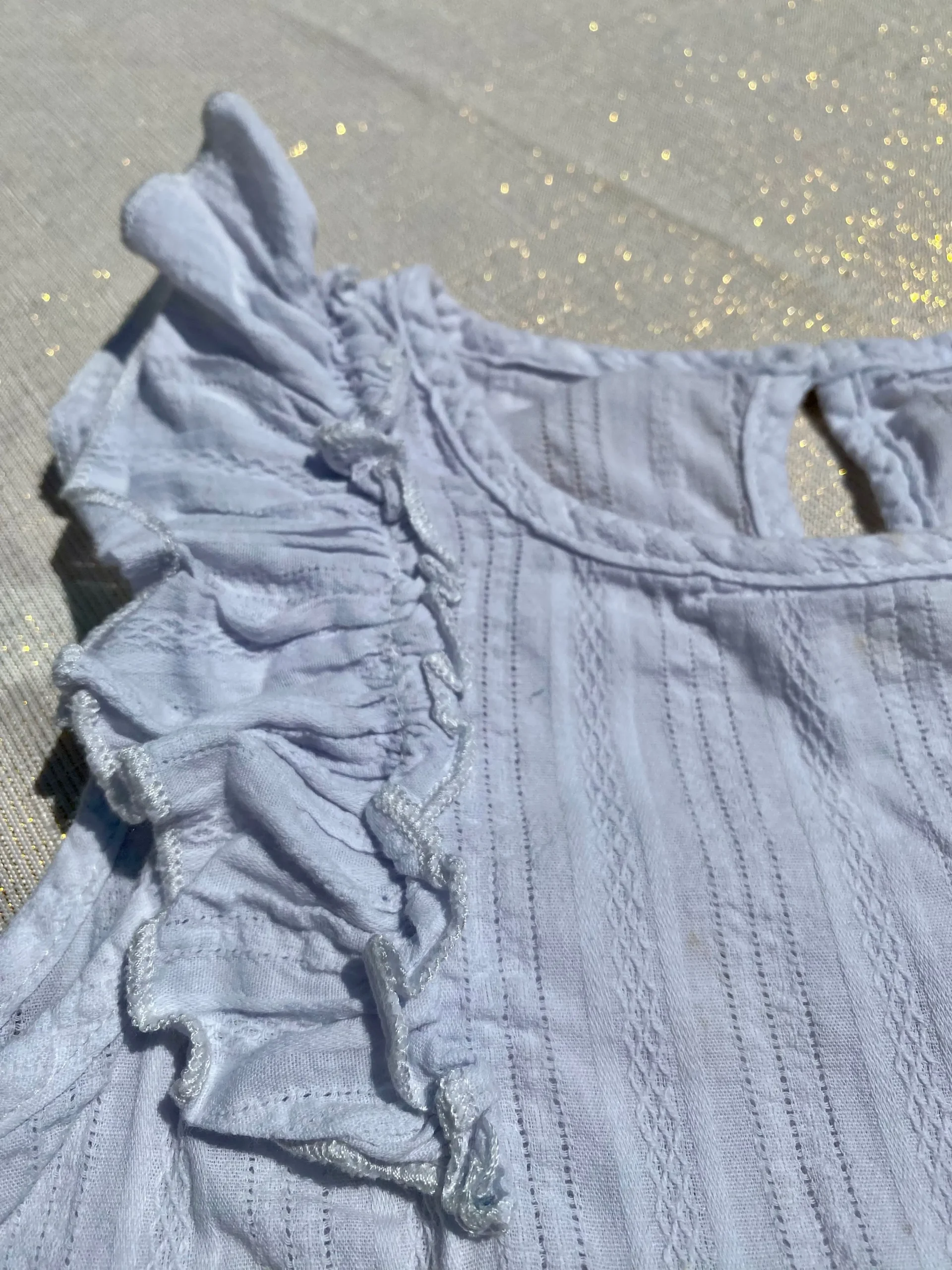 Chemisier Débardeur Brodé et Ajouré - Fille 6 Ans - SHEIN – Image 2