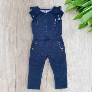 Combinaison bébé fille Orchestra 2 ans en jogging bleu marine