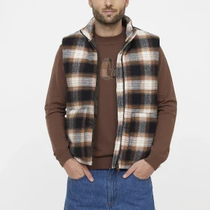 Gilet FUSCO Brown