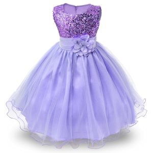 Robe Princesse Violette pour Mariage