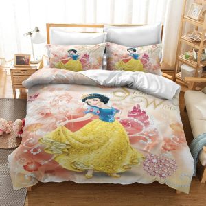 Housse de Couette Blanche Neige