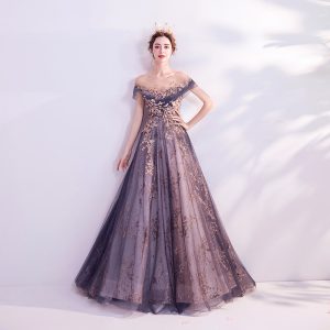 Robe Longue De Soirée Princesse Violette