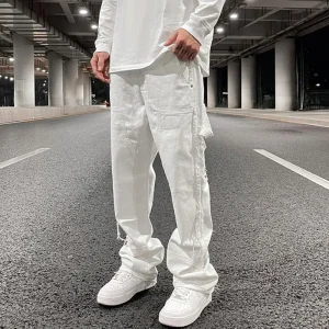 Baggy blanc Homme