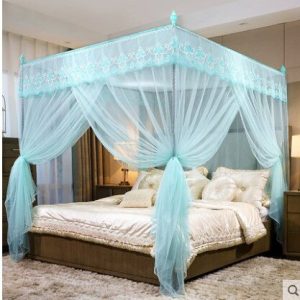 Voile de Lit Baldaquin Turquoise