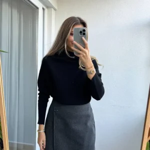 Pull en cotton  noir